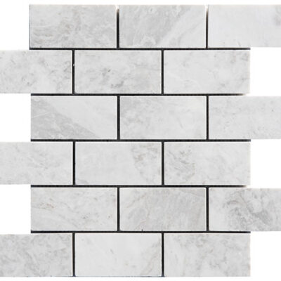 Mosaïque Royal White Marble 48x100mm Brick