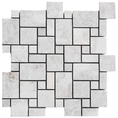 Mosaïque Royal White Marble Small Pattern