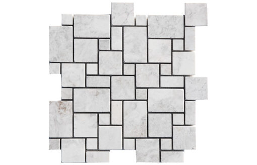 Mosaïque Royal White Marble Small Pattern