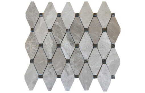 Mosaïque Silver Royal Rhomboid Mosaics