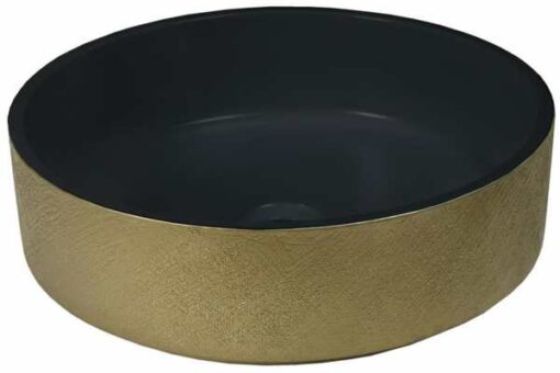 lavabo glam black gold