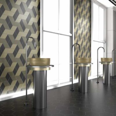carrelage hexaline comb black