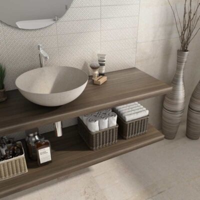 faïence relieve diurne sand