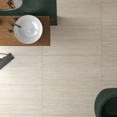 carrelage travertino crema