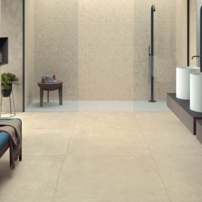 carrelage industrial beige