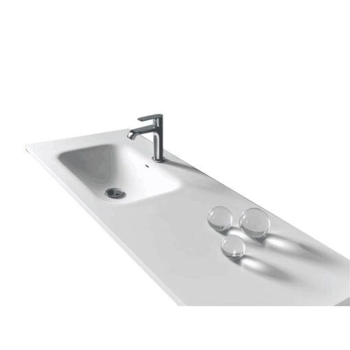 otto plan de vasque en solid surface simple ou double