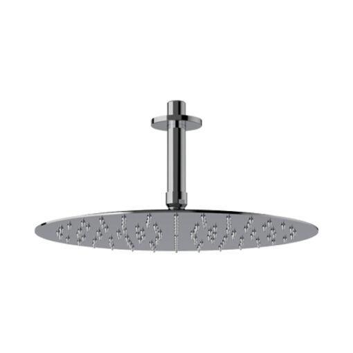 Douche de tête pomme inox montage plafond