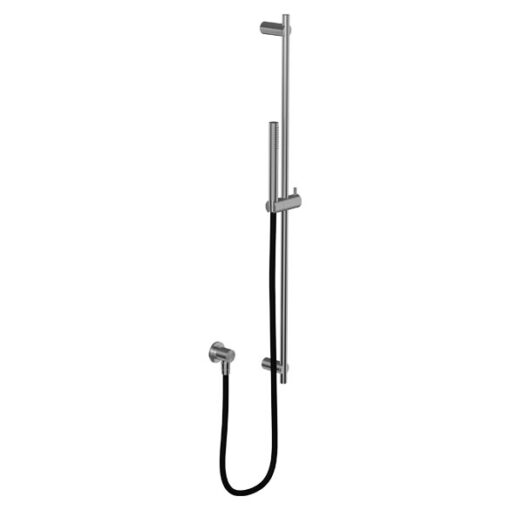 Rail de douche avec douchette et flexible design