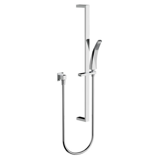 ortie de douche rail flexible et douchette