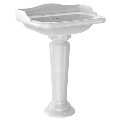 lavabo sans colonne percé 3 trous Collection JULIA