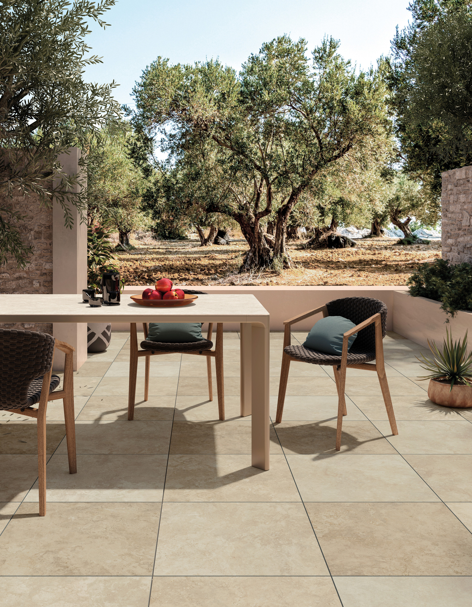 Elysian EY02 Desert Stone 60x60 Extérieur Plein air