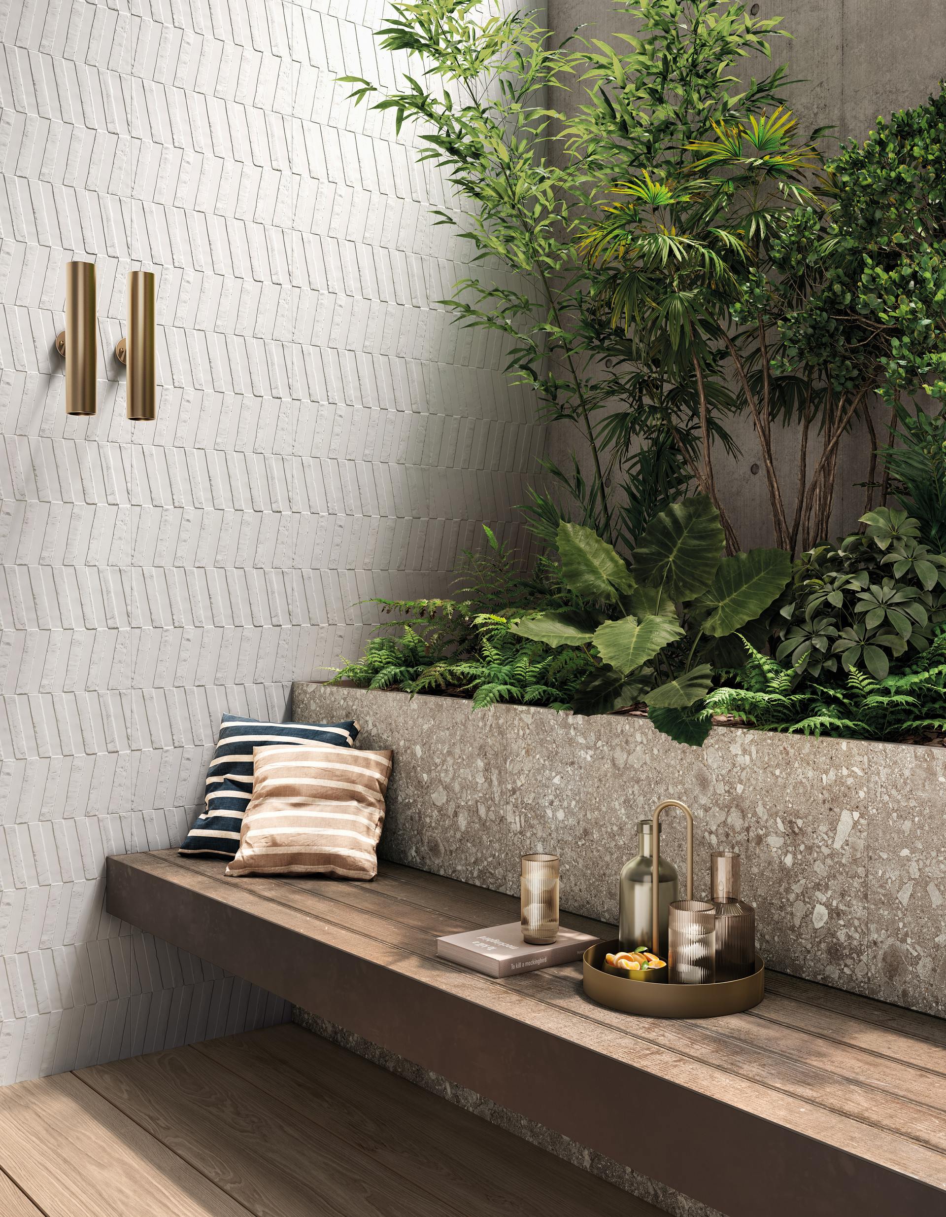 Mand MD01 Bianco North 30x45 extérieur