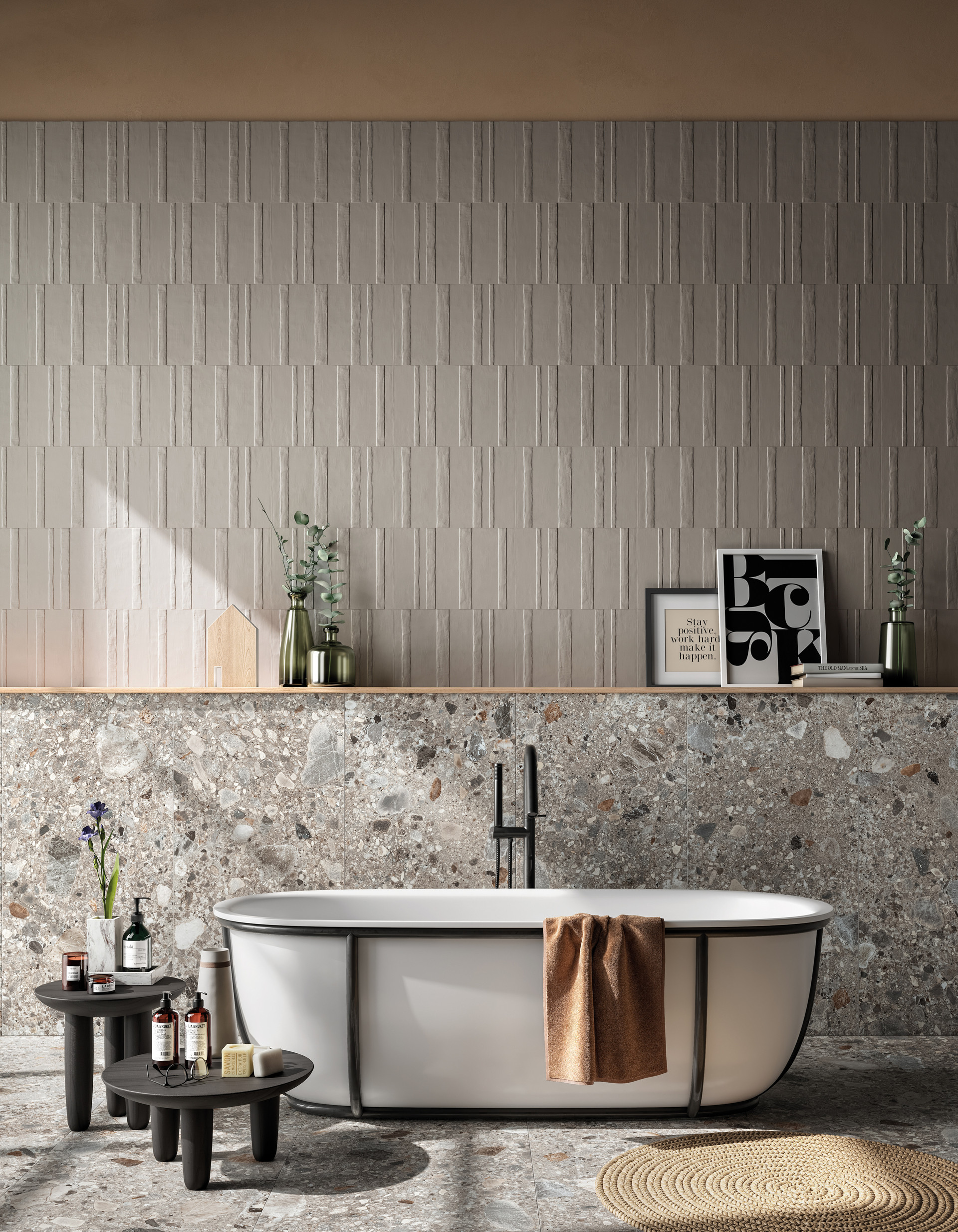 Mand MD02 Grigio Dawn 30x45 Salle de bains