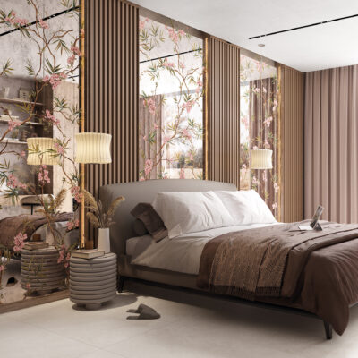 Emporio 225 Miroir Sakura 120x278 chambre à coucher