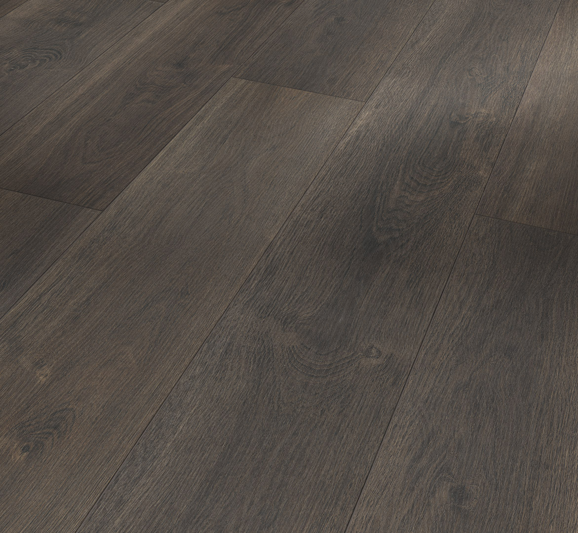 Parquet stratifié Chêne Castell fumé Chalet Trendtime 6 parador
