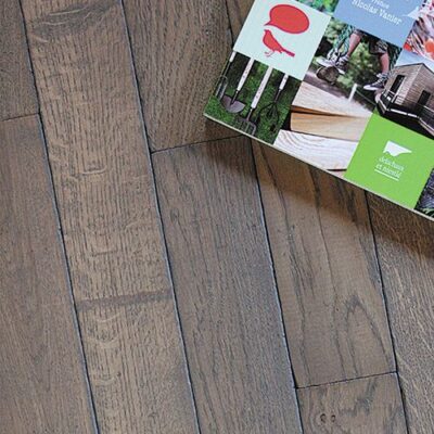 parquet contrecollé PA 17 Plancher d’autrefois gris nuage largeur 140 mm