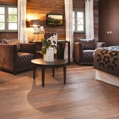 Parquet SC 608 Chêne scié misty grey Top 4  de chêne de l'est