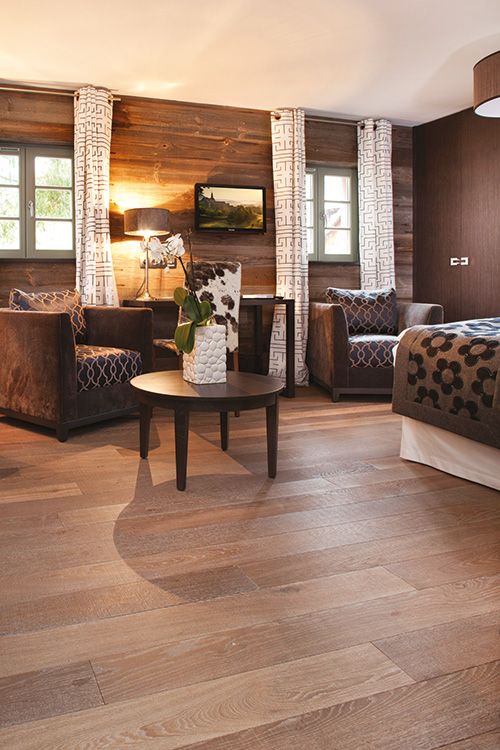 Parquet SC 608 Chêne scié misty grey largeur 150 mm TOP 3,2 3,4 monolame fini usine