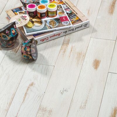 Parquet SC 619 chêne scié atelier blanc TOP 6