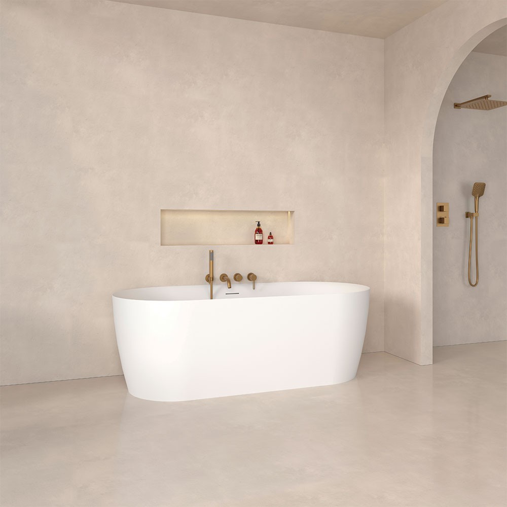 Baignoire Ilot Joséphine - Blanc - Mat